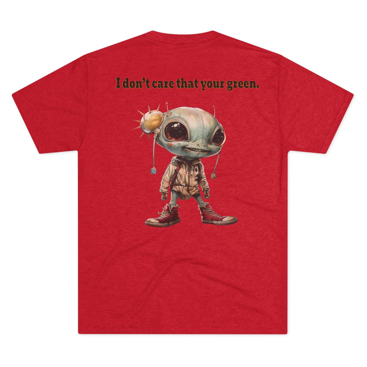 I don't care that your grey - Unisex Tri-Blend Crew Tee
