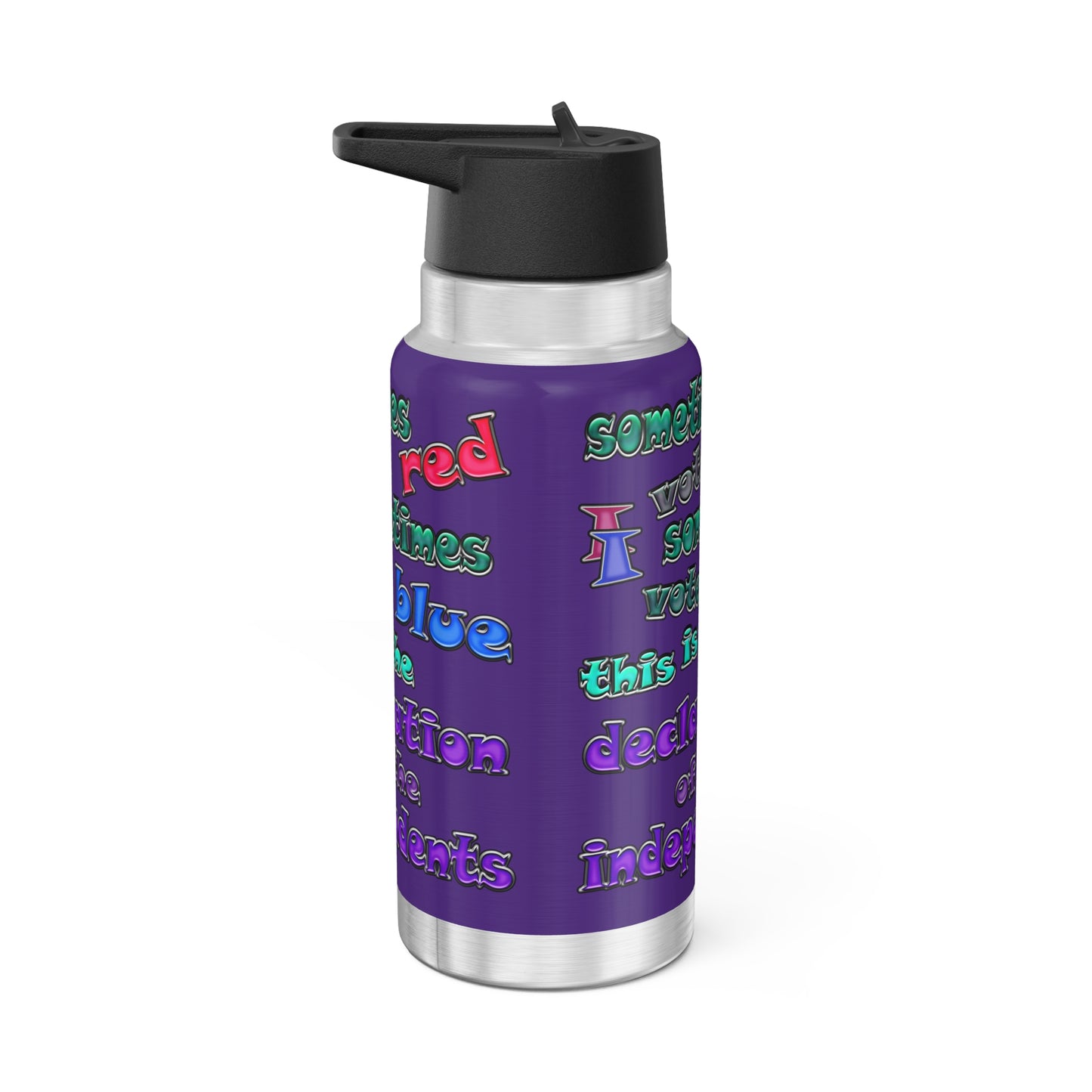 declaration of the independents - Gator Tumbler, 32oz (purple)