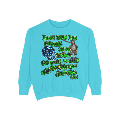 og - Unisex Garment-Dyed Sweatshirt