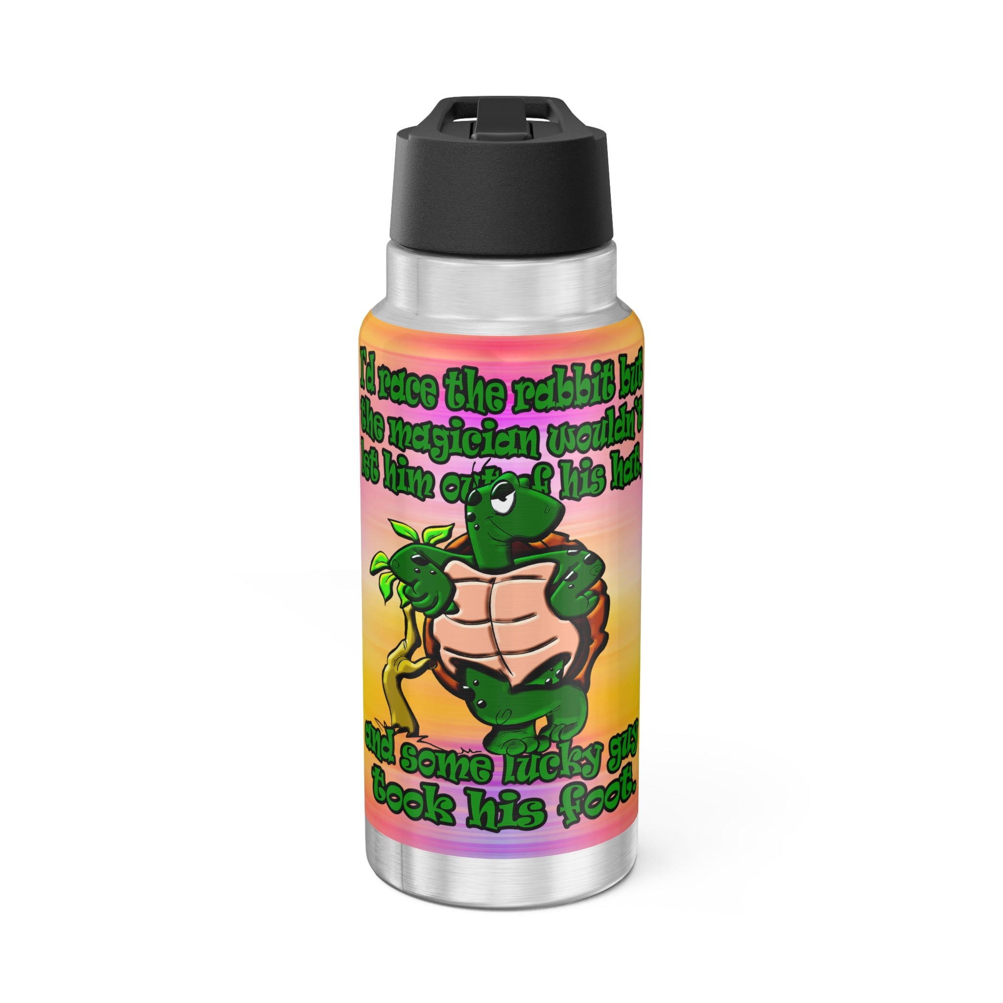 turtle race - Gator Tumbler, 32oz  (color blur)