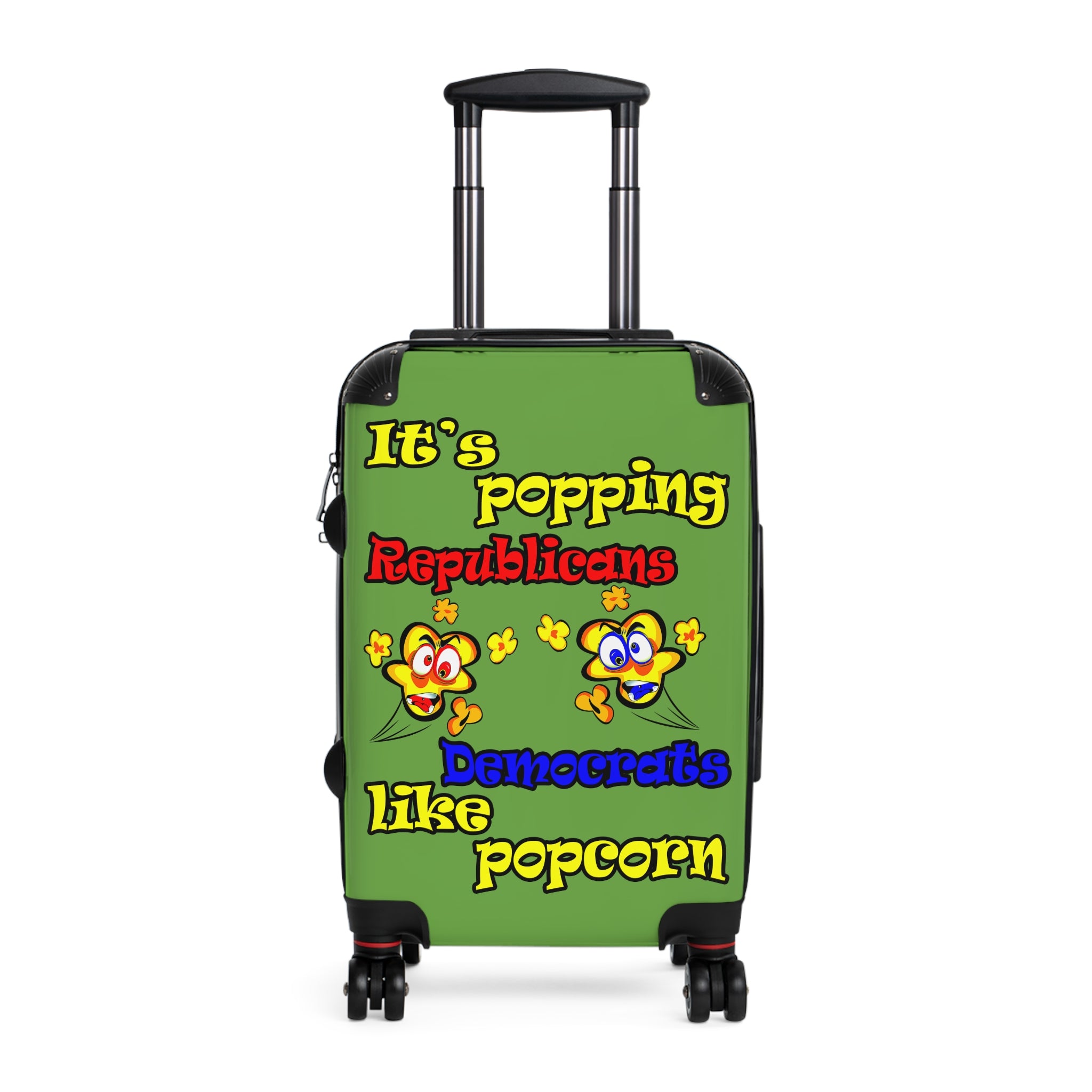 popping like popcorn - Suitcase (green)