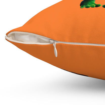 I don't care that your grey - Spun Polyester Square Pillow - (crusta)