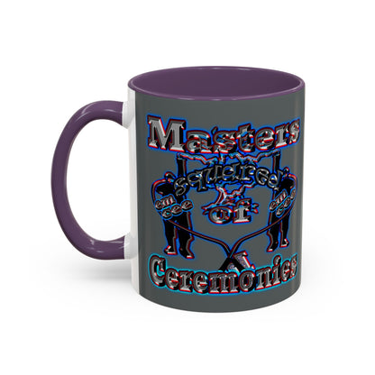 em cee squared - Accent Mug (dark grey)
