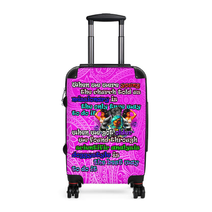doggystyle - Suitcase (pink swirl)