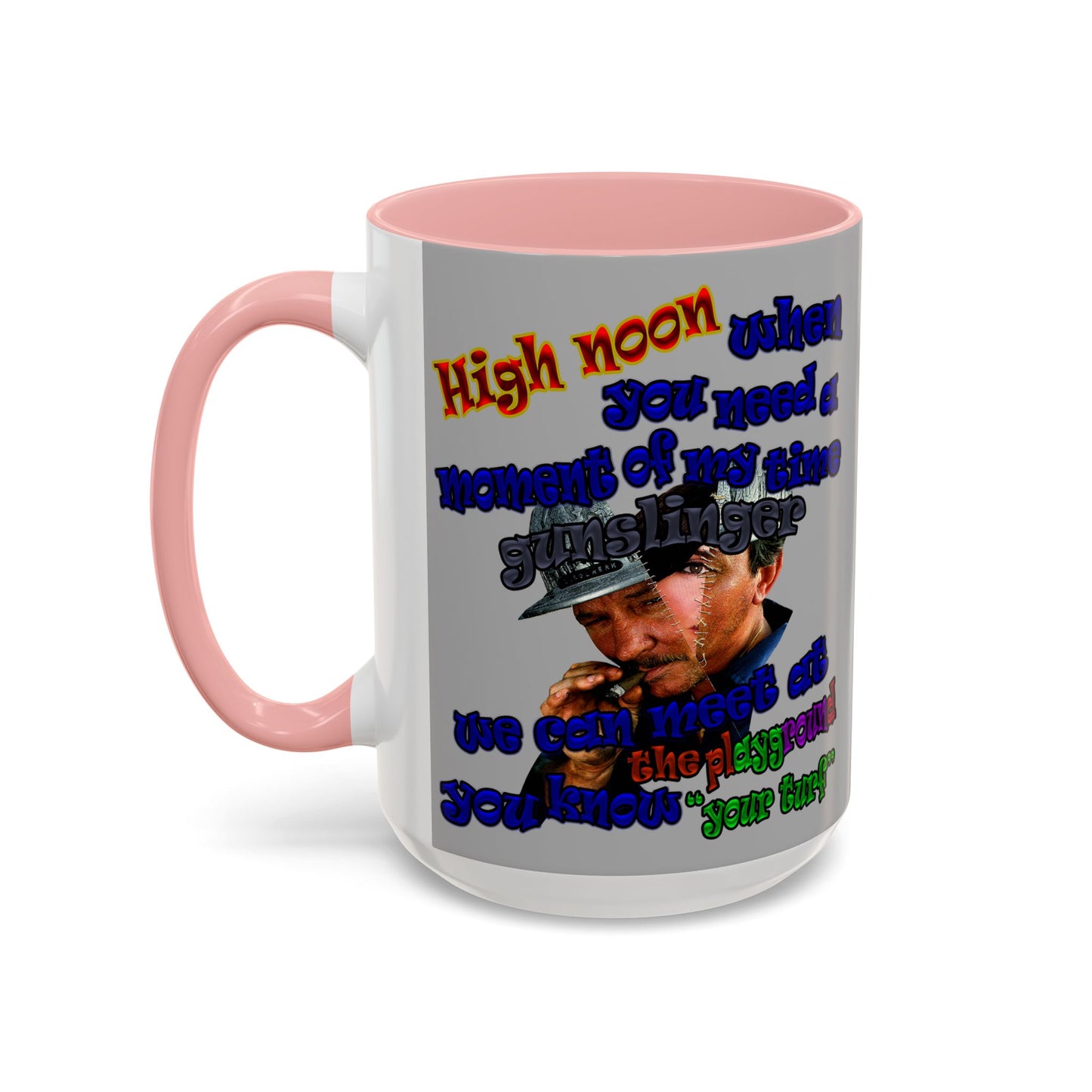 high noon - Accent Mug (light grey)