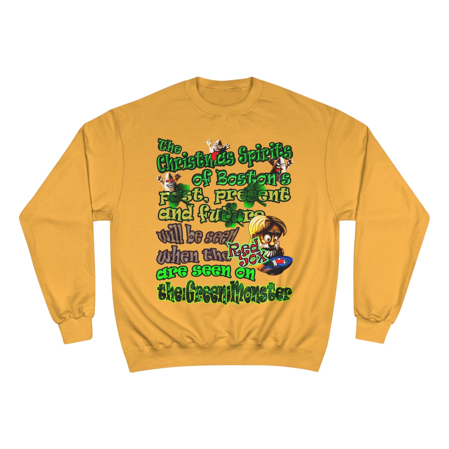 christmas spirits of boston - Champion Sweatshirt