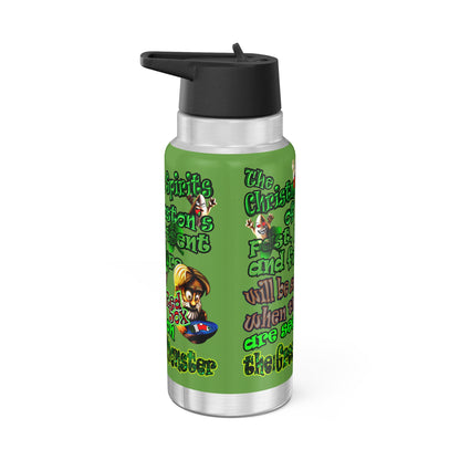 christmas spirits of boston - Gator Tumbler, 32oz (green)