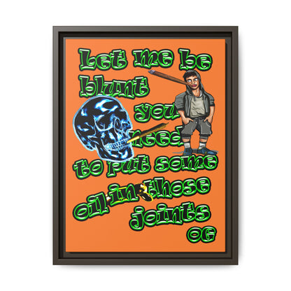 og - framed canvas art (crusta)