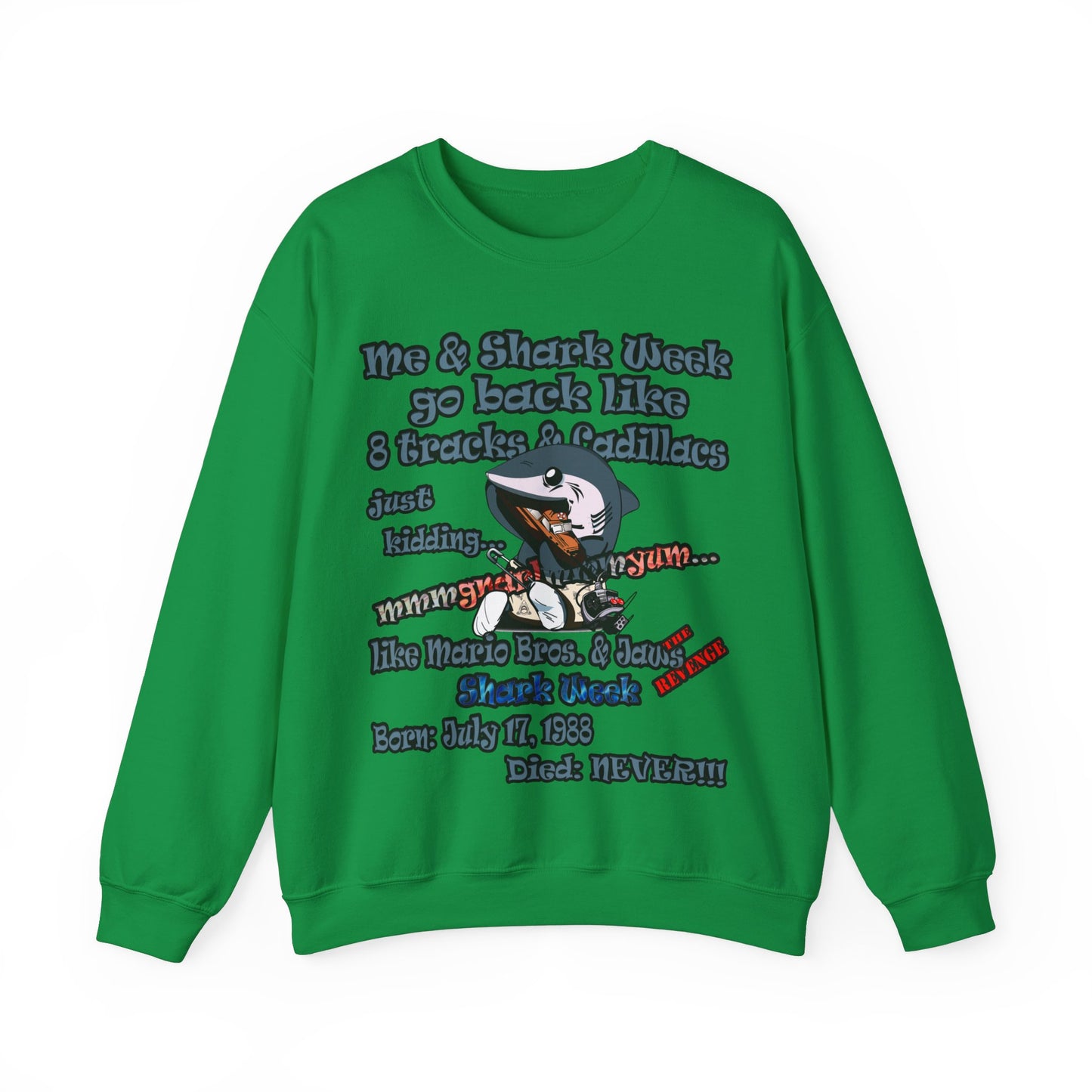 shark week - Unisex Heavy Blend™ Crewneck Sweatshirt