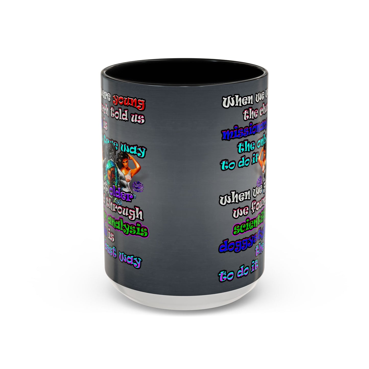 doggystyle - Accent Mug (grey-light grey)