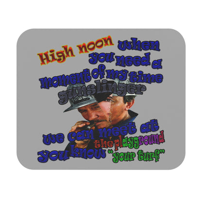 high noon - Mouse Pad (Rectangle) (light grey)