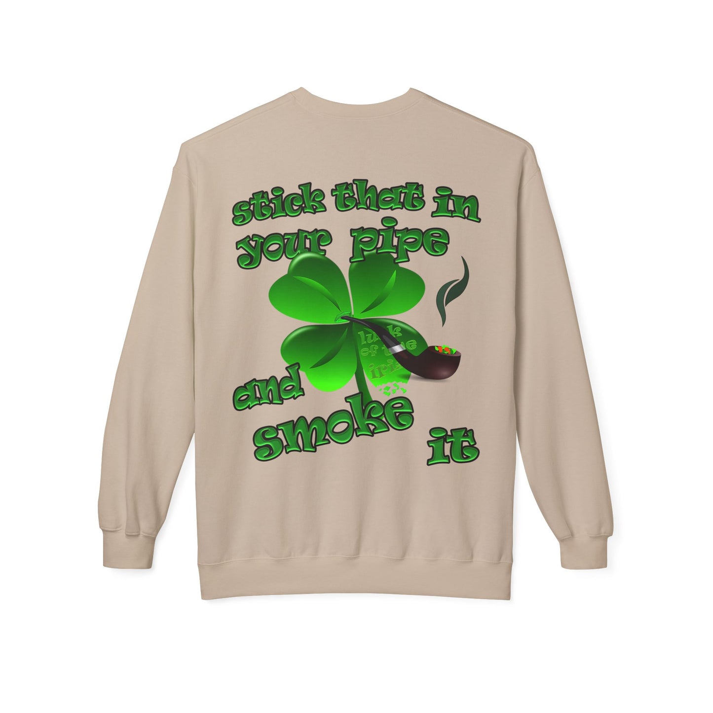 celtics logo - Unisex Midweight Softstyle Fleece Crewneck Sweatshirt