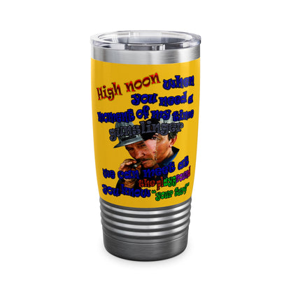 high noon - Ringneck Tumbler, 20oz (yellow)