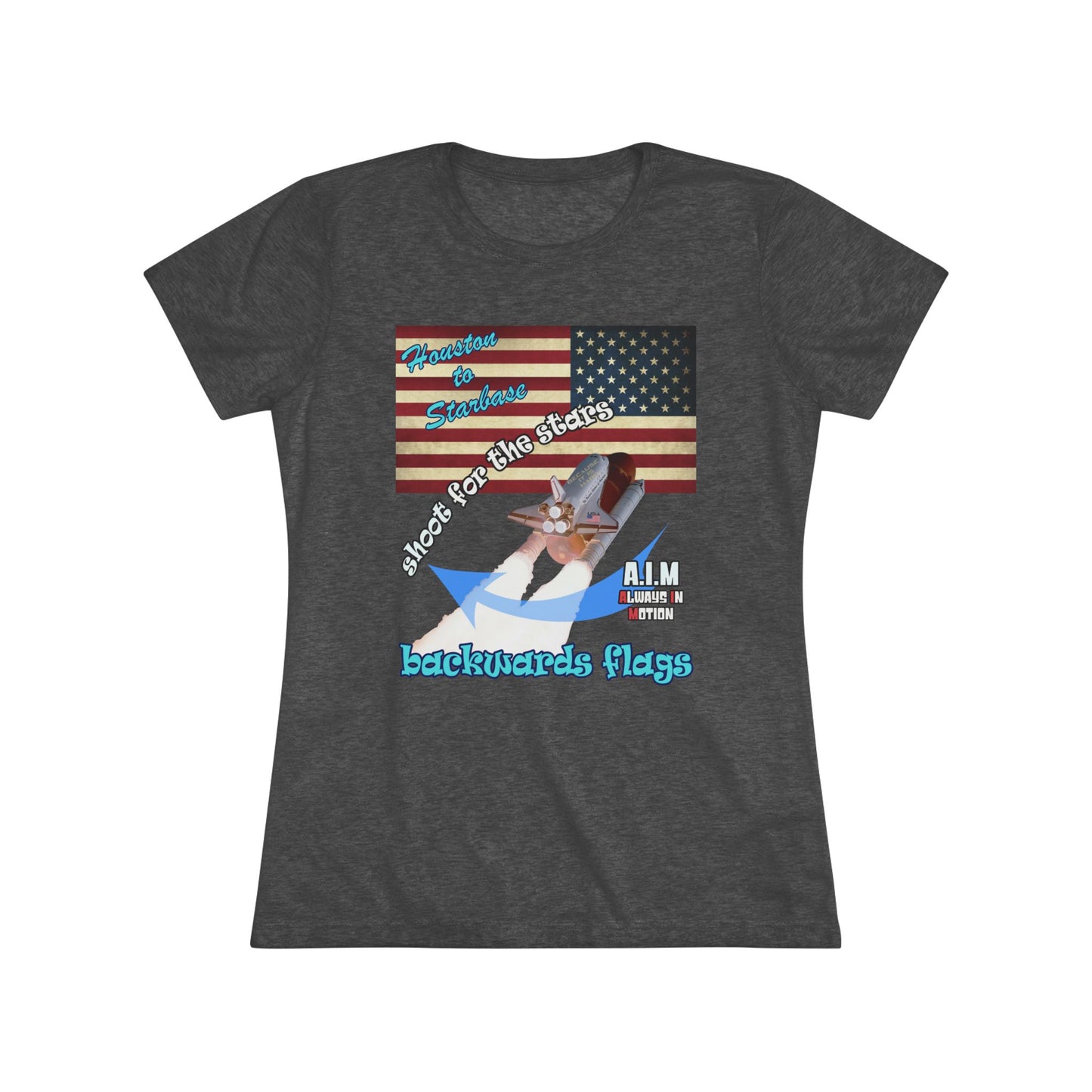 shoot for the stars - Women's Triblend Tee
