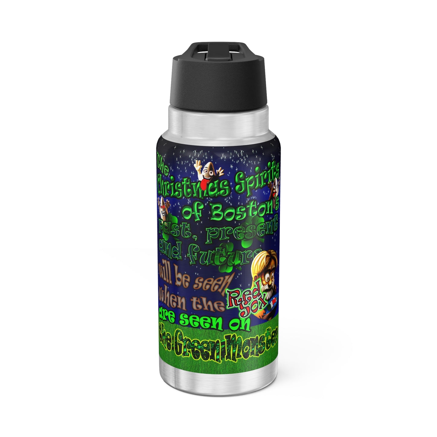 christmas spirits of boston - Gator Tumbler, 32oz  ('snoops' background)