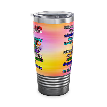 doggystyle - Ringneck Tumbler, 20oz (color blur)