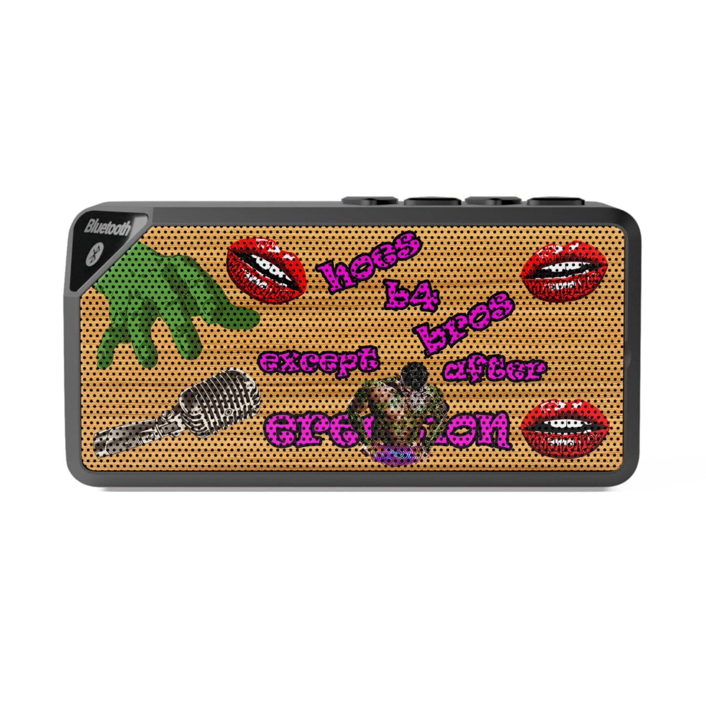 hoes b4 bros - Jabba Bluetooth Speaker (butterscotch wood finish)