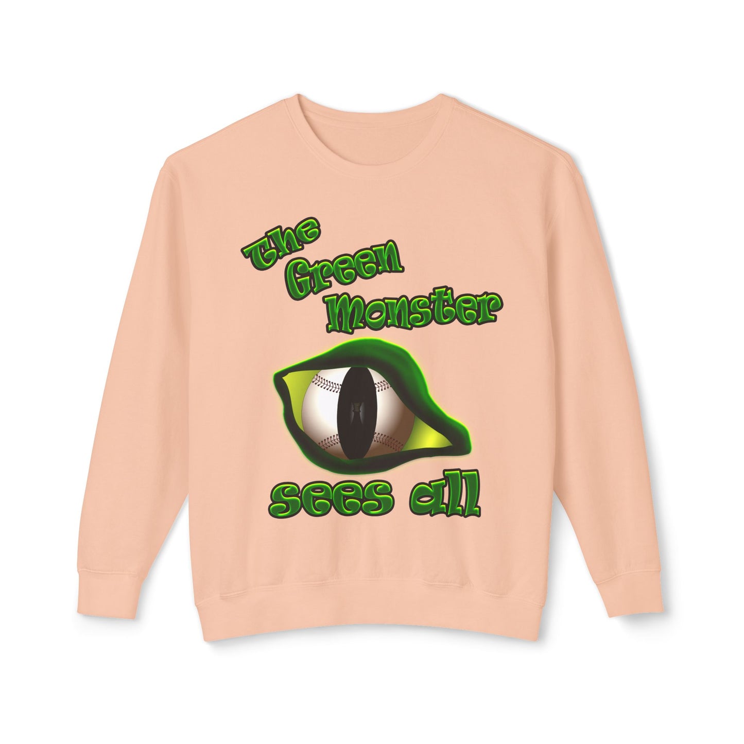 green monster - Unisex Lightweight Crewneck Sweatshirt