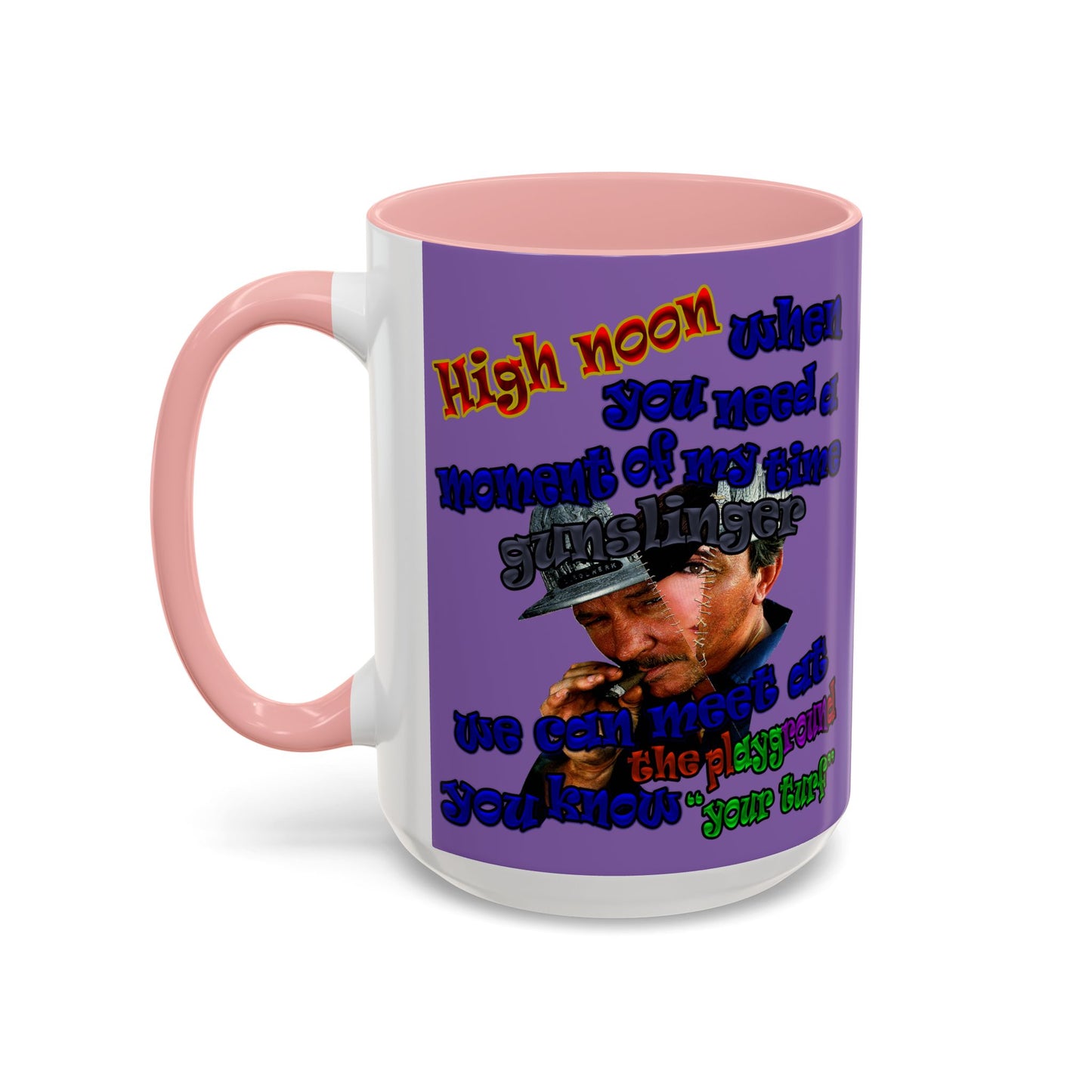 high noon - Accent Mug (light purple)