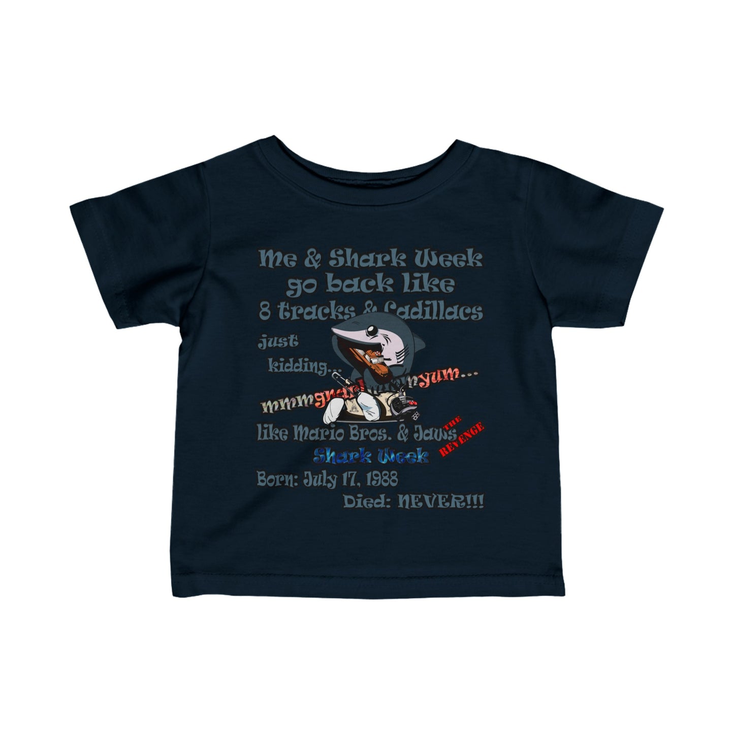 shark week - Infant Fine Jersey Tee