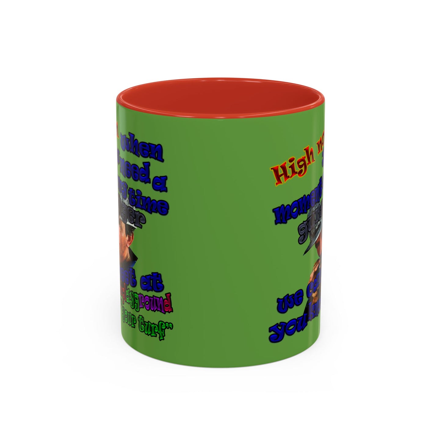 high noon - Accent Mug (green)