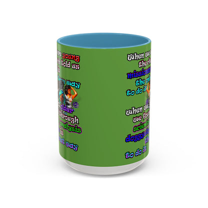doggystyle - Accent Mug (green)