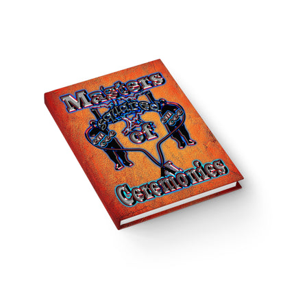 em cee squared - journal-blank (burnt orange)