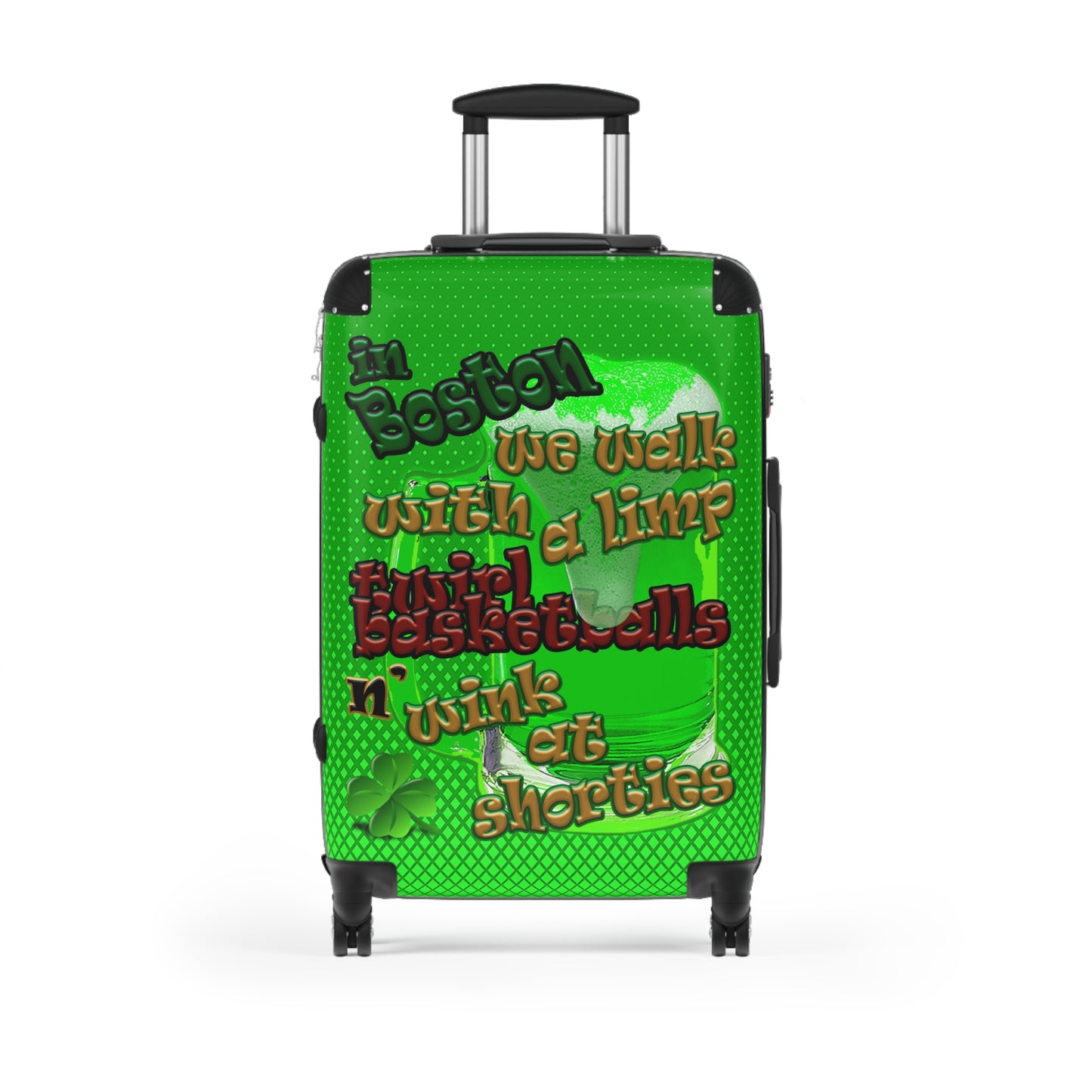 celtics logo - Suitcase (logo green)