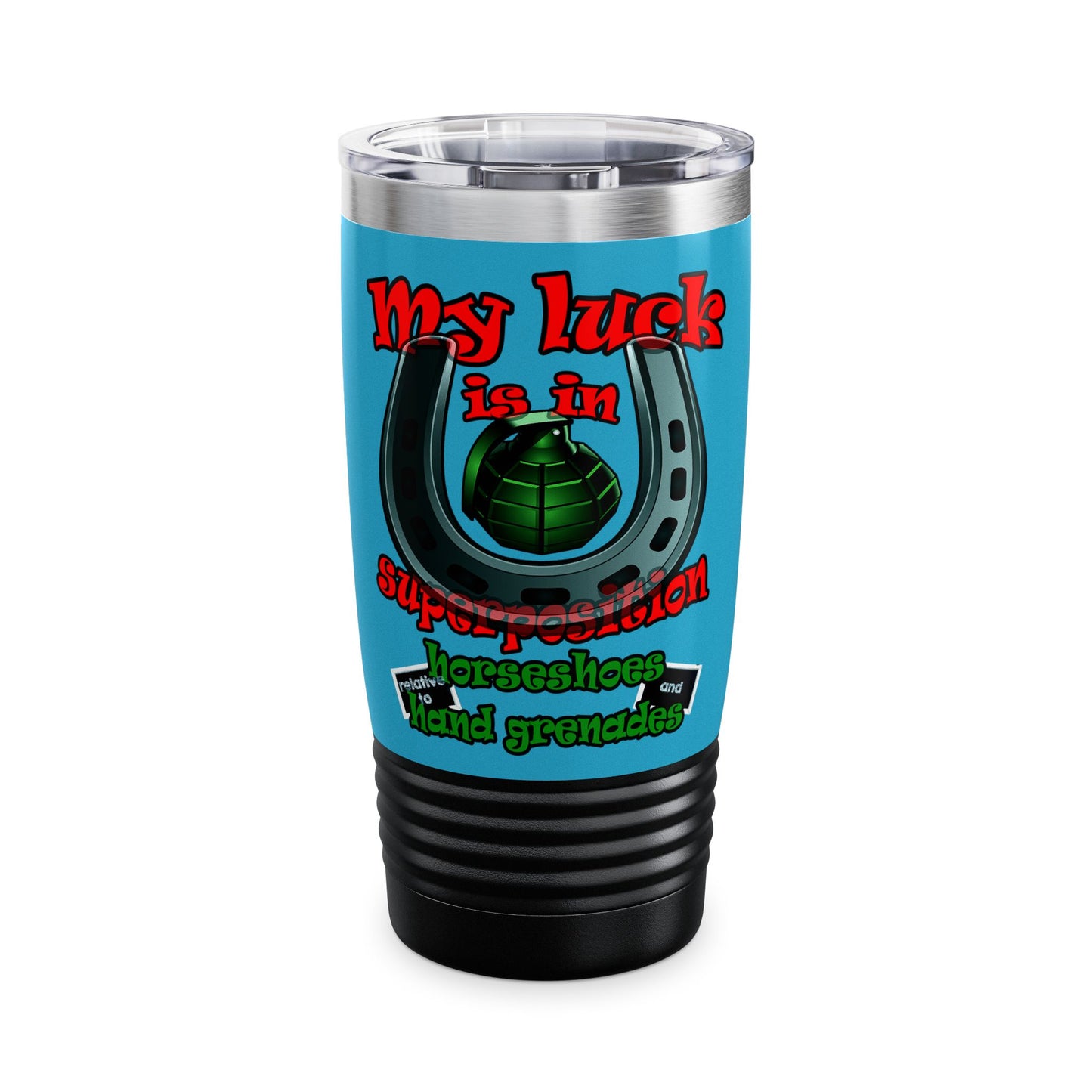 my luck - Ringneck Tumbler, 20oz (turquoise)