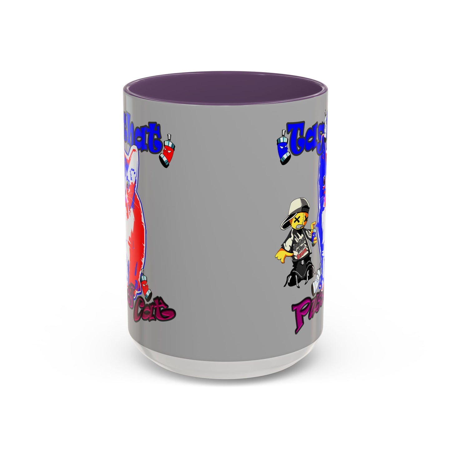 tag that - Accent Mug (light grey)