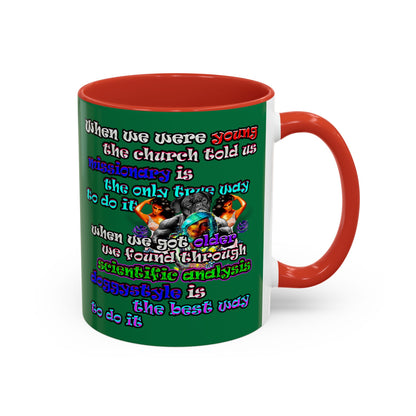 doggystyle - Accent Mug (dark green)