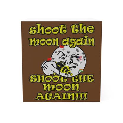 shoot the moon again - note cube (brown)