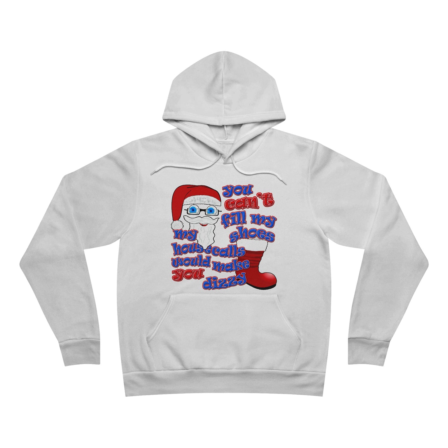 santa's shoes - Unisex Sponge Fleece Pullover Hoodie