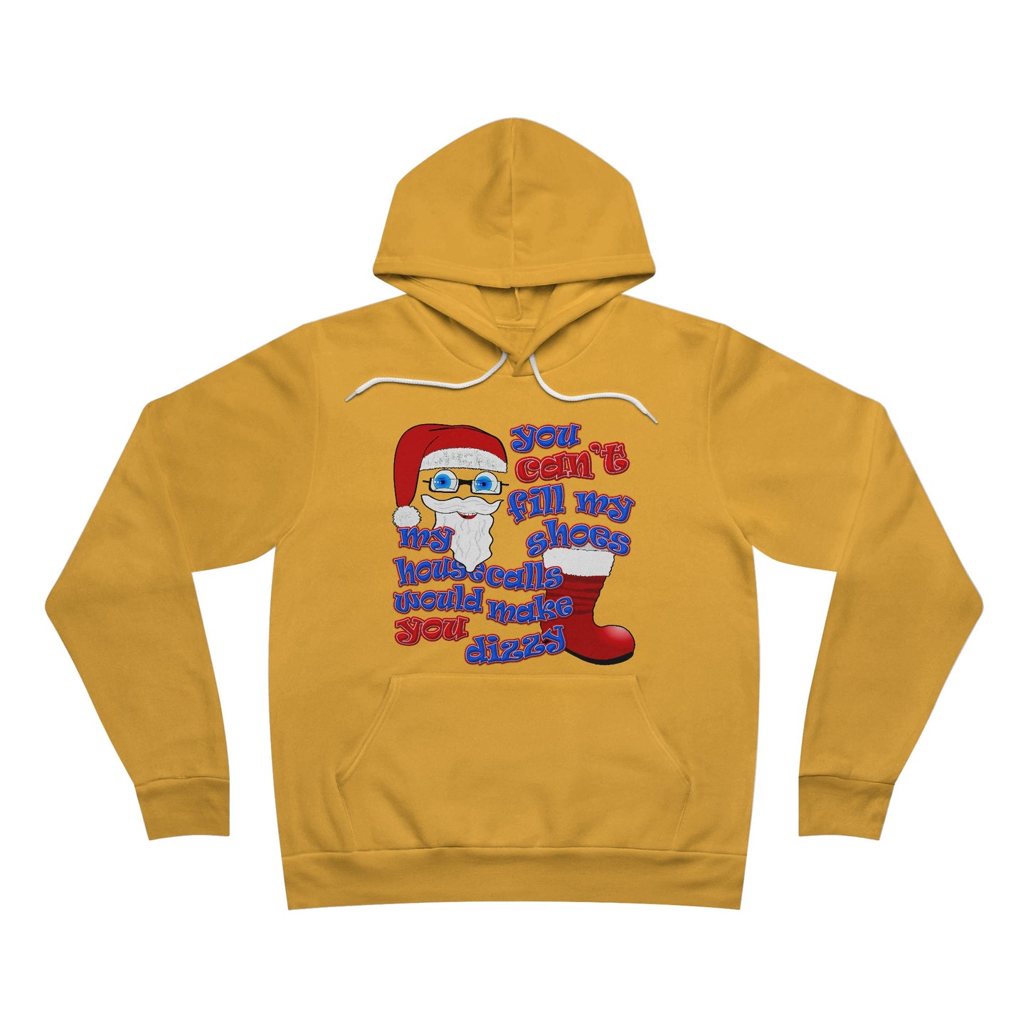 santa's shoes - Unisex Sponge Fleece Pullover Hoodie