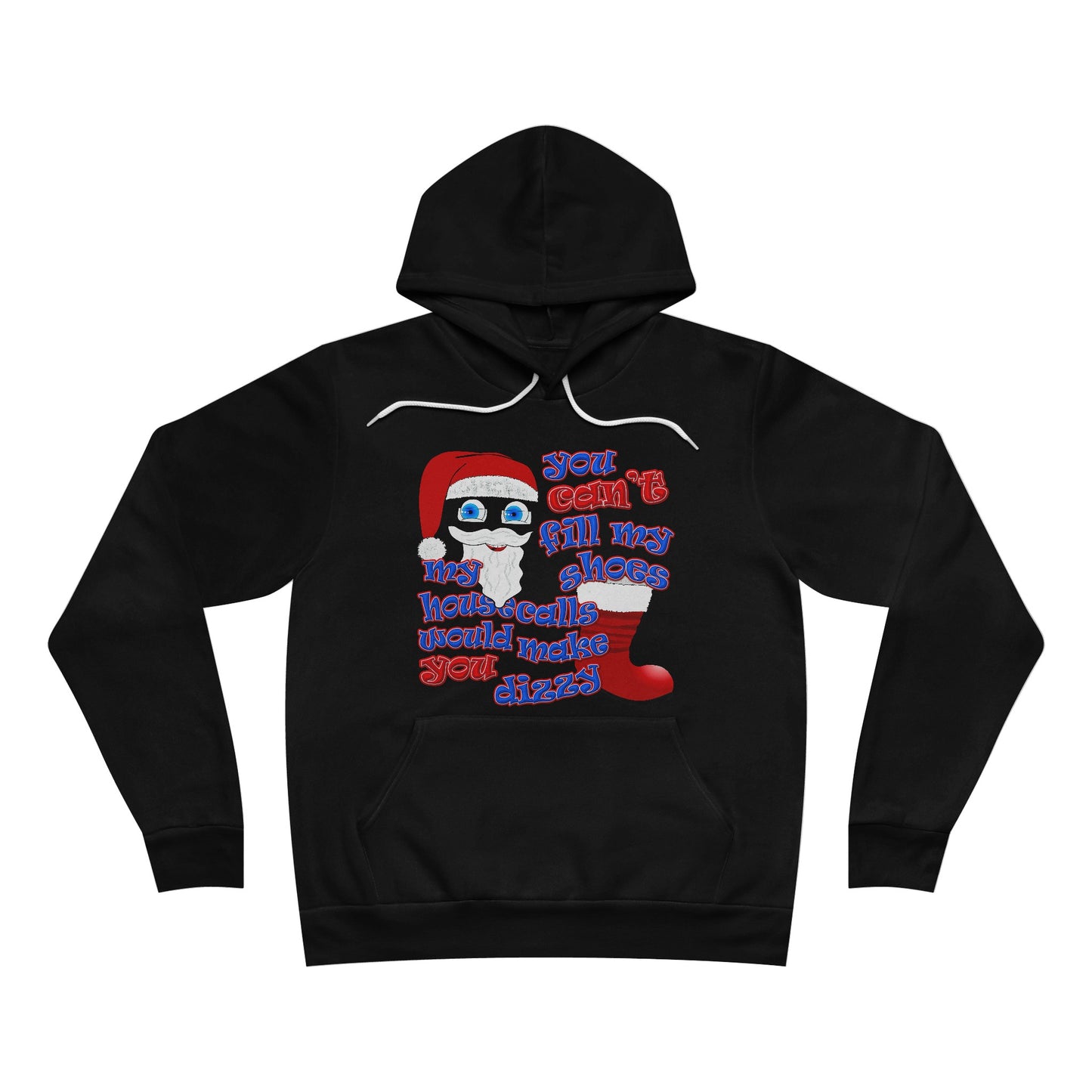 santa's shoes - Unisex Sponge Fleece Pullover Hoodie