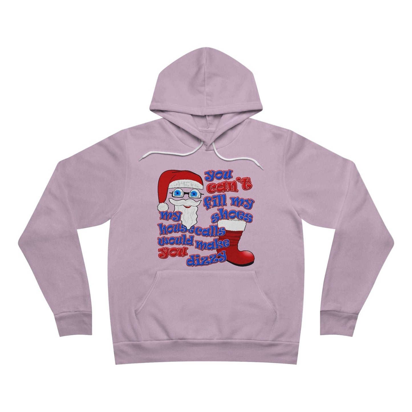 santa's shoes - Unisex Sponge Fleece Pullover Hoodie