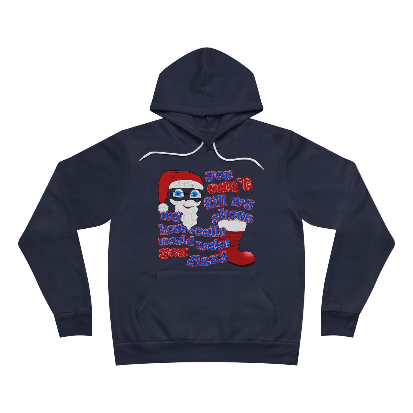 santa's shoes - Unisex Sponge Fleece Pullover Hoodie
