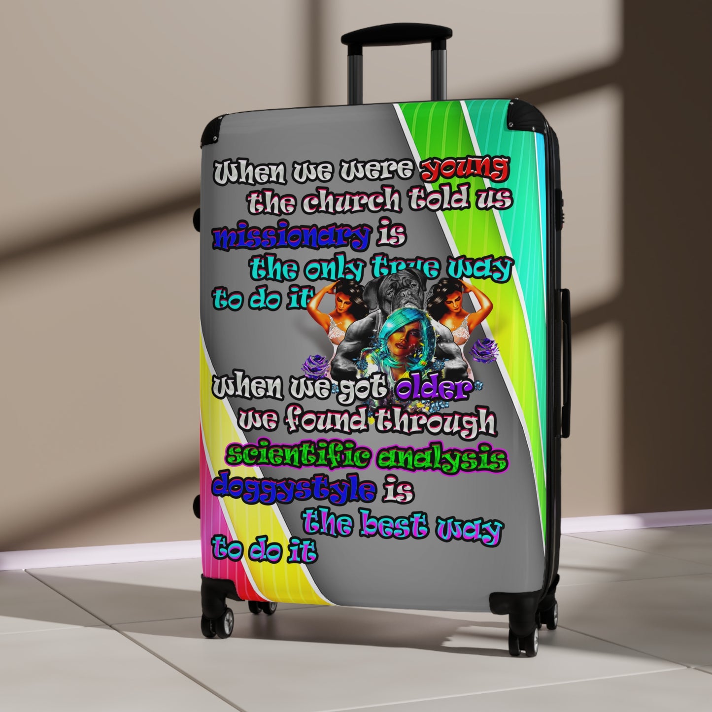 doggystyle - Suitcase (rainbow split)