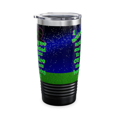 noticed you noticing - Ringneck Tumbler, 20oz ('snoops' background)