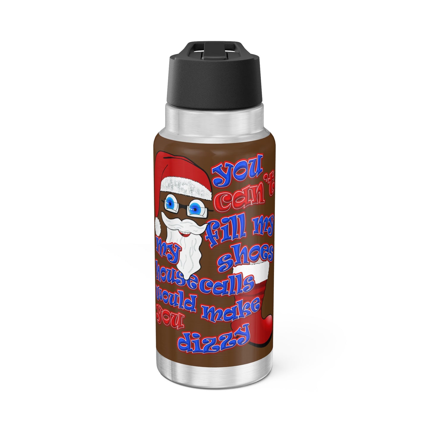 santa's shoes - Gator Tumbler, 32oz (brown)