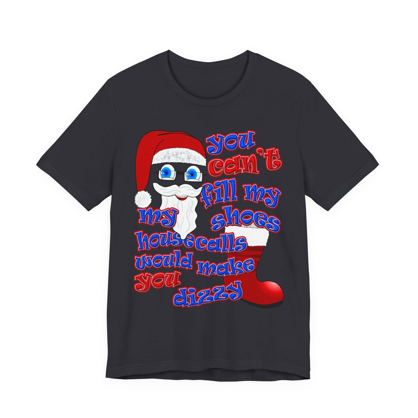 santa's shoes - Unisex Jersey Short Sleeve Tee