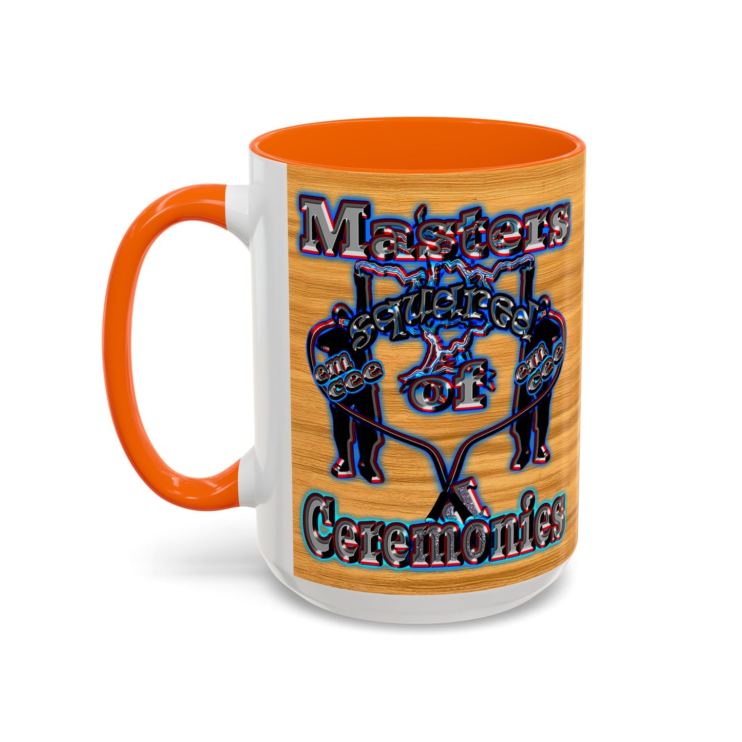 em cee squared - Accent Mug (butterscotch wood finish)