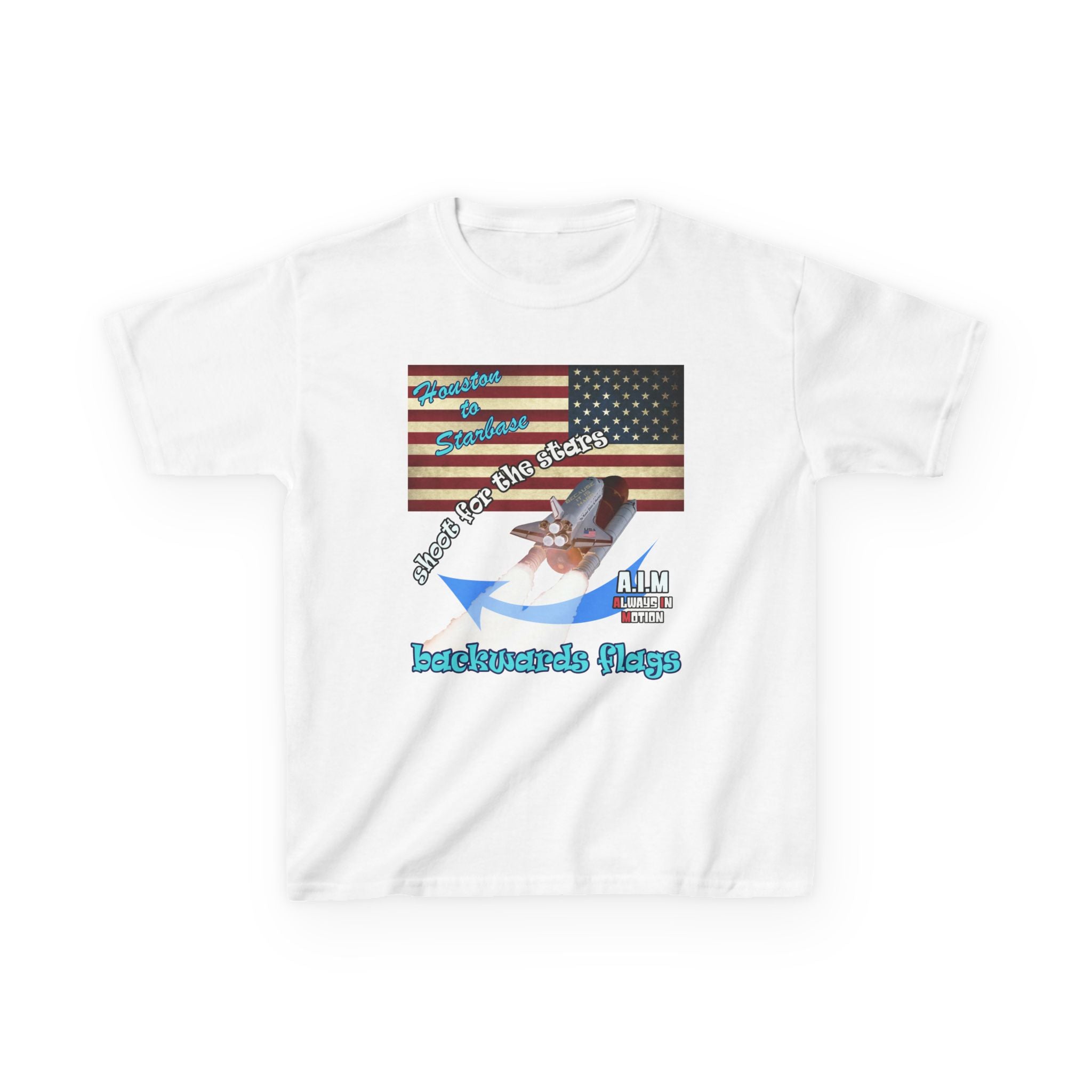 shoot for the stars - Kids Heavy Cotton™ Tee