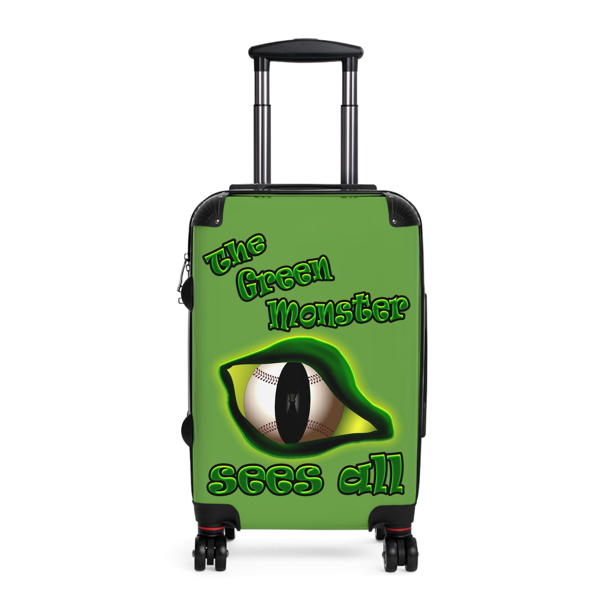 green monster - Suitcase (green)