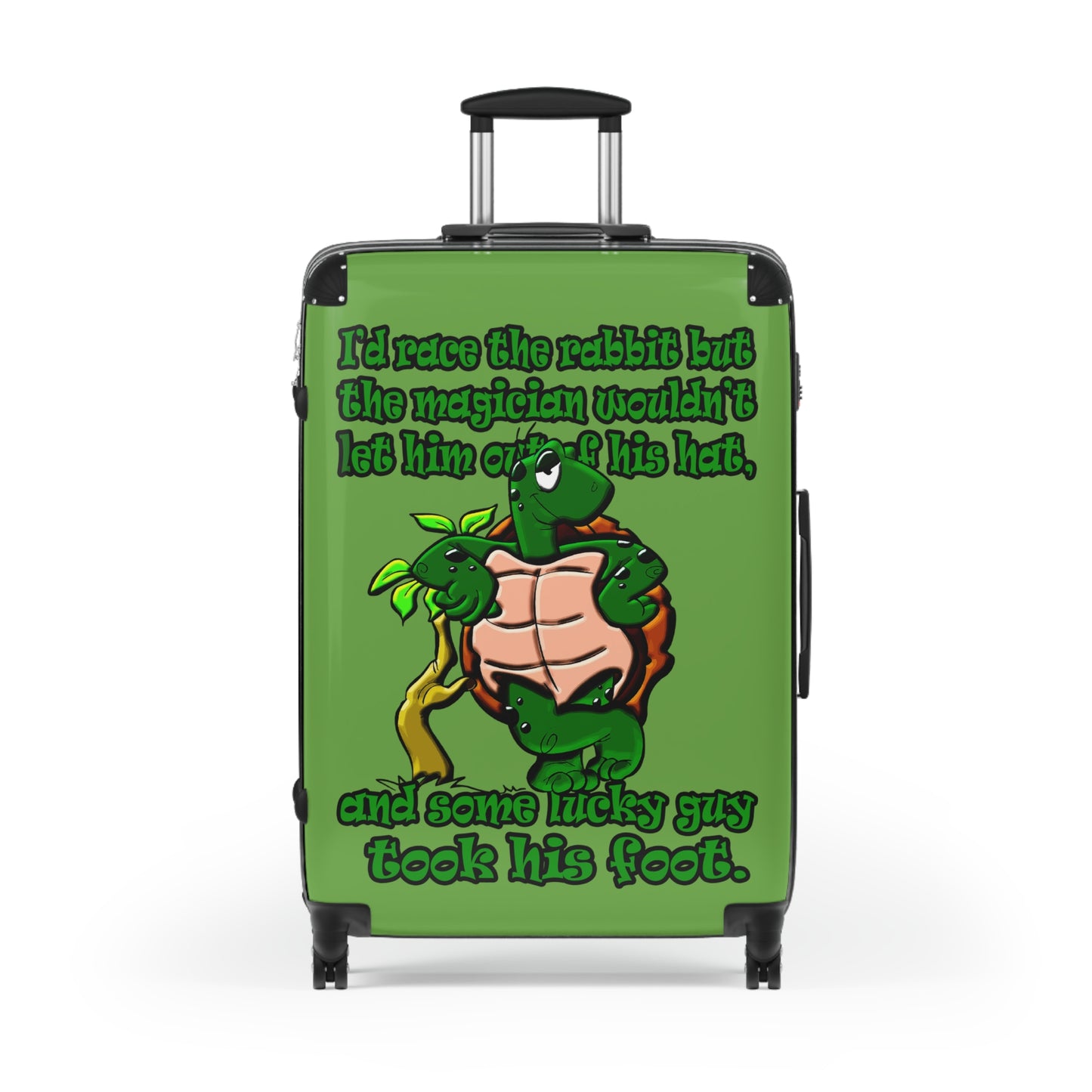 turtle race - Suitcase (green)