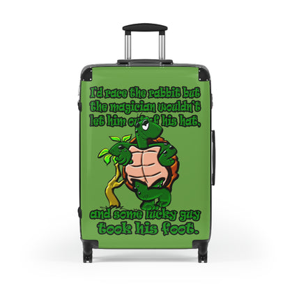 turtle race - Suitcase (green)