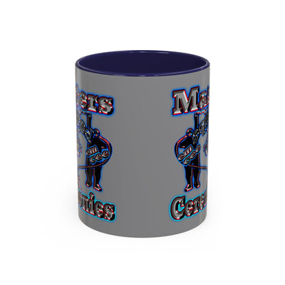 em cee squared - Accent Mug (grey)