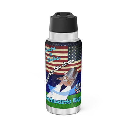 shoot for the stars - Gator Tumbler, 32oz ('snoops' background)