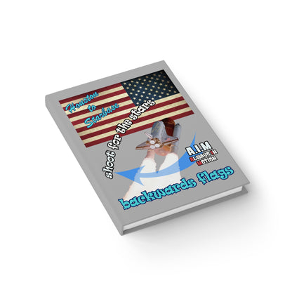 shoot for the stars - journal-blank (light grey)