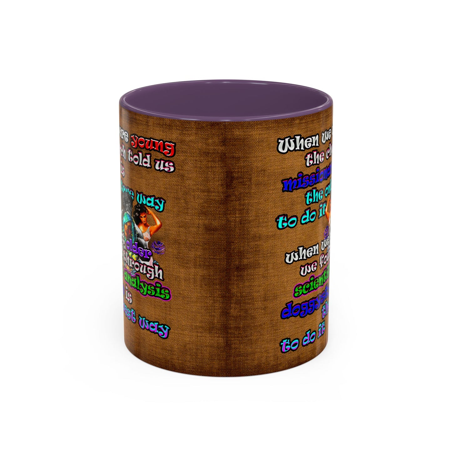 doggystyle - Accent Mug (brown papyrus)
